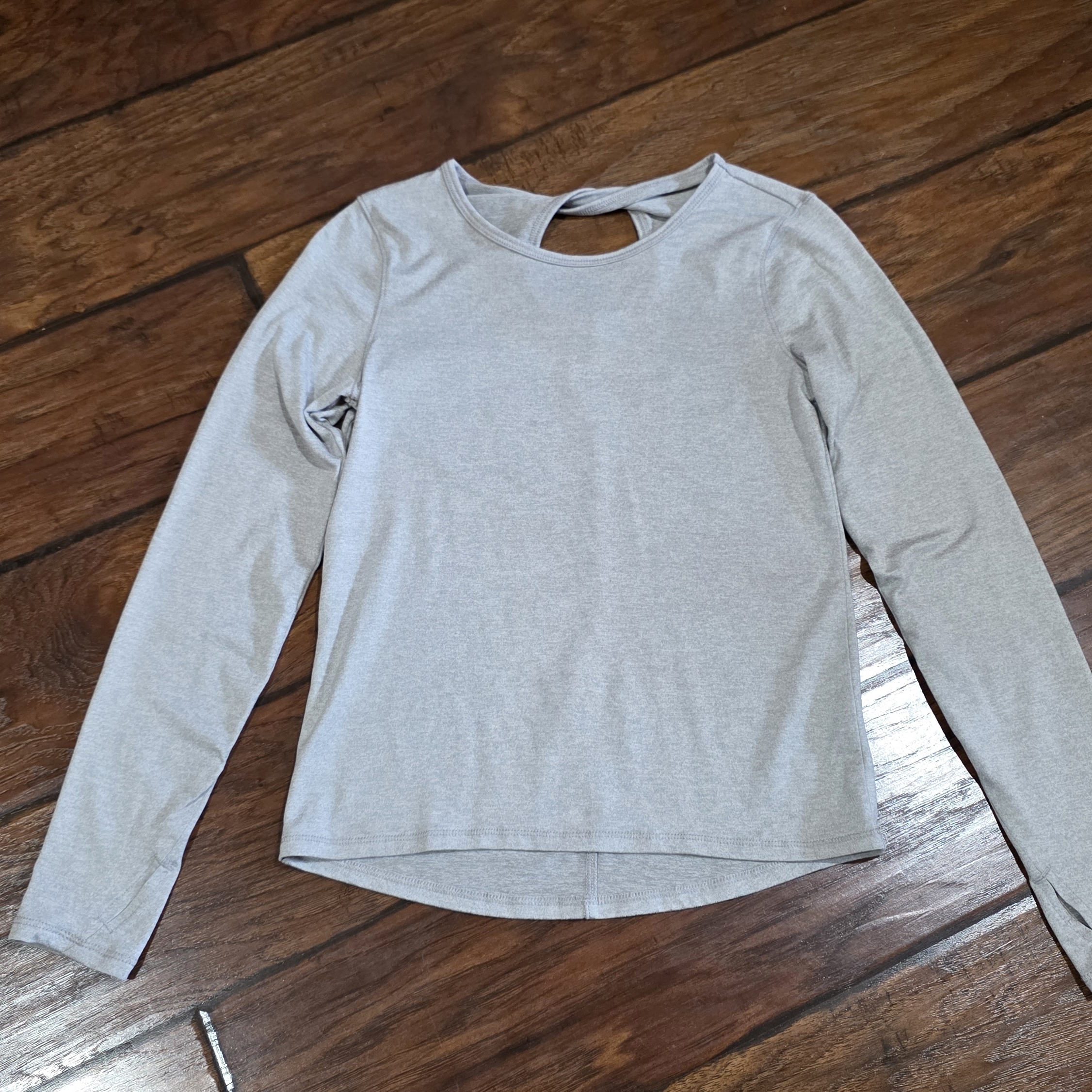 All In Motion Light Gray Long Sleeve Tee